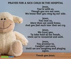 Prayer For Healing Prayers For Healing Children Prayers For Sick Child Prayer For Healing The Sick