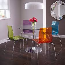 Post expanding circular dining table john lewis dining tables lightsd co 10 best round dining tables mad about the house round dining table and chairs interesting room best dining. John Lewis Partners Gel Chrome Leg Dining Chair Clear Blue Chairs Living Room Living Dining Room Ideas Acrylic Dining Chairs