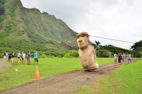 Our easter island head was inspired by the 380 a.d. Easter Island Moai Statues