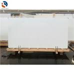 Beautiful White Nano Marble Glass Crystallized Artificial Stone