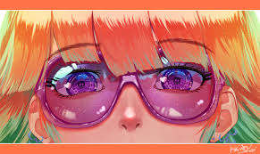 Freckles are clusters of concentrated melaninized cells which are most easily visible on people with a fair complexion. Anime Anime Girls Hololive Glasses Purple Eyes Redhead Freckles Takanashi Kiara Skull Multi Colored Wallpaper Resolution 1679x1000 Id 1185609 Wallha Com