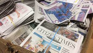 Second, all newsprint is not bleached, and bleached paper stock is not necessarily xerox paper, laser printer ink and inkjet ink. Answer Man Can I Compost Newsprint Pleonasms