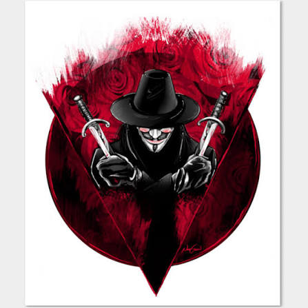 V for Vendetta Print