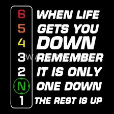 When Life Gets You Down Remember It S Only One Dow Men S T Shirt Spreadshirt