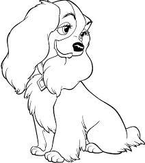 Lady And The Tramp Beautiful Lady Coloring Page Jpg 600 674 Horse Coloring Pages Disney Coloring Sheets Disney Coloring Pages