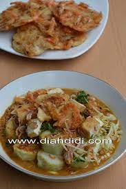 Diah Didi S Kitchen Lontong Tahu Gimbal Udang Resep Masakan Makan Malam Resep Masakan Indonesia