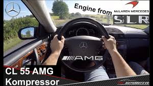 Mercedes Cl 55 Amg Kompressor 550 Ps Pov Test Drive Acceleration 0 200 Km H Youtube