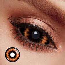 Image result for black sclera contacts