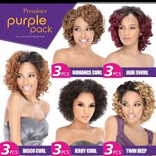 Outre Human Hair Blend Weave Premium Purple Pack Human Hair Hair Human