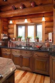 If you're also looking for inspiration for your log cabin home project, here are a couple of selections for you to choose from. 18 Log Cabin Home Decoration Ideas Log Home Kitchens Log Cabin Kitchens Log Home Decorating