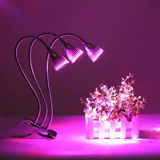 Plant Grow Light Three Head Led Plants Growth Desk Lamp Triple Bulbs 15w Horticultural Plant Seedli Grow Lights For Plants Led Grow Lights Best Led Grow Lights