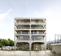 durisch nolli beton architektur fassadengestaltung minimalistische architektur