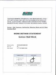 Syarikat haji ismail ibrahim sdn bhd. Gabion Wall Pdf Personal Protective Equipment Risk Assessment