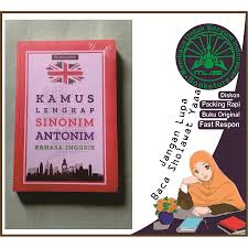 Maybe you would like to learn more about one of these? Kamus Lengkap Sinonim Dan Antonim Bahasa Inggris Shopee Indonesia