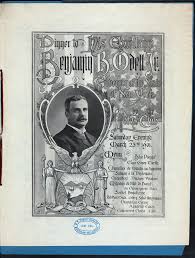 DINNER TO GOV. BENJAMIN B.ODELL,JR. [held by] LOTOS CLUB [at] NY (CLUB)