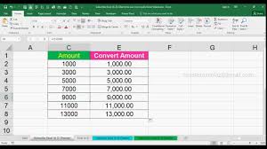 How To Convert Numbers Into Text With Comma In Ms Excel 2016 Fixed Formula Youtube