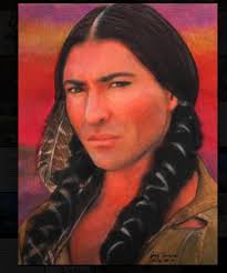 Thank you Katheen Ann Staley for this beautiful portrait of “Chief Prairie  Fire” from Steven Spielberg “Into The West” mini series. #intothewest  #chief #jaytavare #native #stevenspielberg #cheyenne