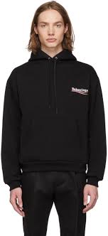 Fake vs real balenciaga hoodie dhgate version | comparison. Balenciaga Campaign Logo Hoodie Balenciaga On Sale