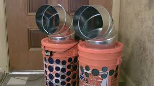 homemade 5 gallon bucket evap cooler