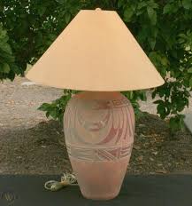 When it comes to choosing decorative lighting fixtures, a lot of people tend to go for ceramic table lamps. Vtg Southwest By Casual Lamps Signed Dated 1986 Pottery Table Lamp Rare Mcm 1870163091
