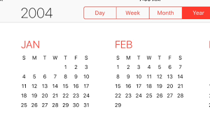 2004 Calendar Youtube
