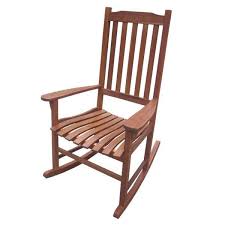 Northbeam Wood Natural Stained Outdoor Rocking Chair Mpg Pt 41110 The Home Depot In 2020 Traditional Rocking Chairs Wood Rocking Chair Outdoor Rocking Chairs