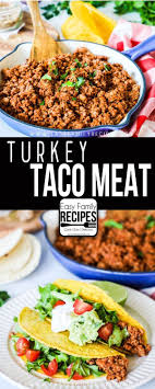 Ground Turkey Tacos So Good And So Healthy This Meat Is Whole30 Compliant Low Carb Healthy Turkey Recipes Ground Turkey Recipes Healthy Ground Turkey Tacos