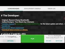 To reproduce steps to reproduce the behavior:. Pojavlauncher Minecraft 1 7 10 With Patched Optifine On Android Youtube