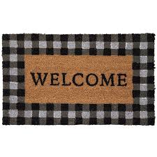 Maybe you would like to learn more about one of these? Welcome Buffalo Check Doormat Hobby Lobby 1613793
