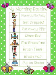 4 Butterfly Themed Daily Routine Charts Preschool 3rd Grade Routine Activity