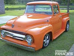 Image result for Orange 1956 Truck