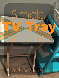 When the folks at retique it reached out and wanted me to create a project using their liquid wood, i figured i would makeover an old dresser. Simply Diy Easy Tv Tray Makeover Simply Liv