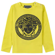 Young Baby Medusa Logo Long Sleeve T Shirt