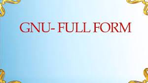 What is the full form of gnu. Gnu Full Form Full Form Of Gnu à¤œ à¤à¤¨à¤¯ à¤« à¤² à¤« à¤° à¤® Youtube