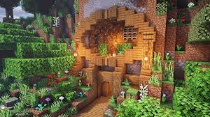 Simple Minecraft Flower House Novocom Top