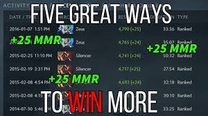 It is only available for ranked matches. How To Win More Dota 2 Games And Increase Your Mmr 5 Great Great Rules Dota 2 Pro Guide Youtube