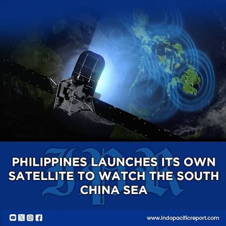 IndoPacific - Why the Philippines' Tiny New Satellite Matters for the South China Sea A 130 kg satellite carries outsized strategic weight. Manila's push toward sovereign space capability is really about reducing