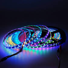 Btf Lighting Ws2812b 5m 60leds Pixels M Flexible Individually Addressable Led Strip Dream Color Non Waterproof Dc Led Strip Lighting Strip Lighting Deck Lights