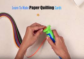 Make 5 light blue petals. Learn To Make Paper Quilling Card This Festive Season