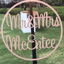 Pin By Wooden Letters Australia On Wedding Personalised Hoops Wooden Letters Wooden Novelty Sign