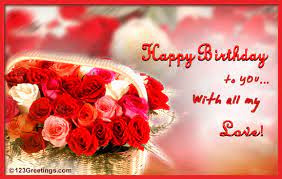 Change your text position by dragging,rotating and for color use color palette. A Birthday Wish With Love Romantic Birthday Wishes Birthday Wishes For Love Birthday Blessings