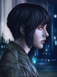 Ghost In The Shell By Dzydar Deviantart Com On Deviantart Ghost In The Shell Ghost Cyberpunk Girl