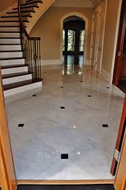 Black And White Marble Tiles Polished White Marble Tile With Black Onyx Marble Inserts Black And White Bathroom Floor House Flooring Diamond Tile