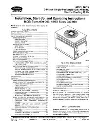 Carrier 060 Operating Instructions Manualzz Com