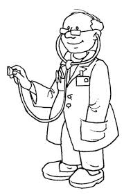 Doctor Coloring Book Coloring Pages Cartoon Coloring Pages Printable Coloring Pages