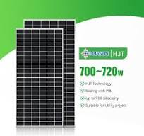 Wholesale Huasun N-Type Hjt 700W 710W 720W Bifacial Solar Panel Monocrystalline Half Cell Solar PV Module for Agricultural and Building Rooftop Solar ...