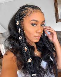 New Ways To Spice Up Cornrow Hairstyles Un Ruly Natural Hair Styles Beautiful Braided Hair Curly Hair Styles