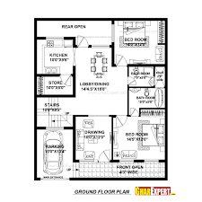 Wi vs sa / west indies vs south africa 1st test li. House Plan For 37 Feet By 45 Feet Plot Plot Size 185 Square Yards Gharexpert Com 2bhk House Plan Low Cost House Plans Town House Plans