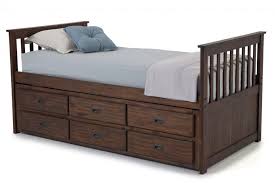 Chadwick Twin Captain Bed With Trundle Bob 039 S Discount Furniture Throughout Bobs Furniture Twin Bed 300 Captains Bed Twin Bed Furniture Twin Captains Bed