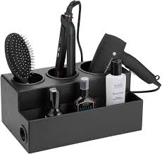 Rangement Sdb Accessoires De Bain Decor De Salon De Coiffure Seche Cheveux Lisseur